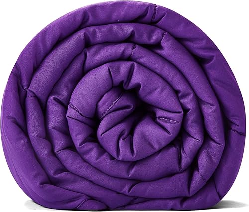 Manta con peso, para el hogar (blanca, de 40 x 60 pulgadas, 5 libras)