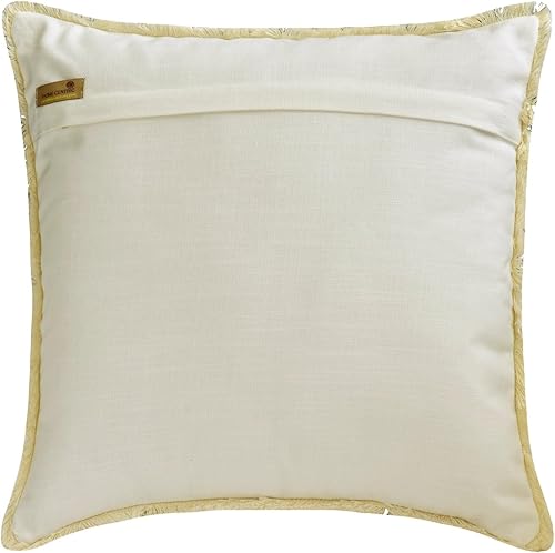 Miniatura 8 de The HomeCentric Paquete de 2 fundas decorativas de color verde, fundas de almohada de tamaño europeo de 26 x 26 pulgadas, fundas de terciopelo