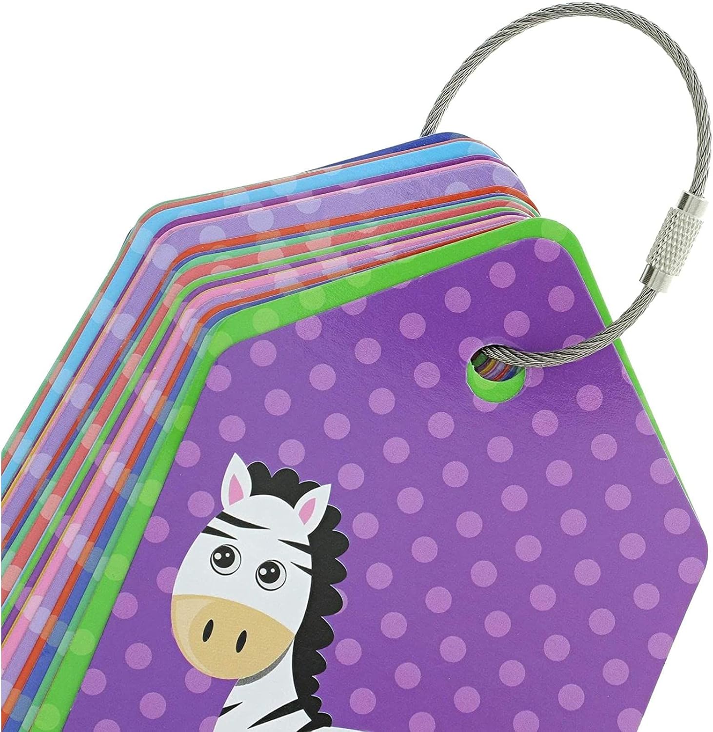 Colorful Educational Flash Cards for Kids with Words, Alphabet, Numbers (3 Pack) : Toys & Games