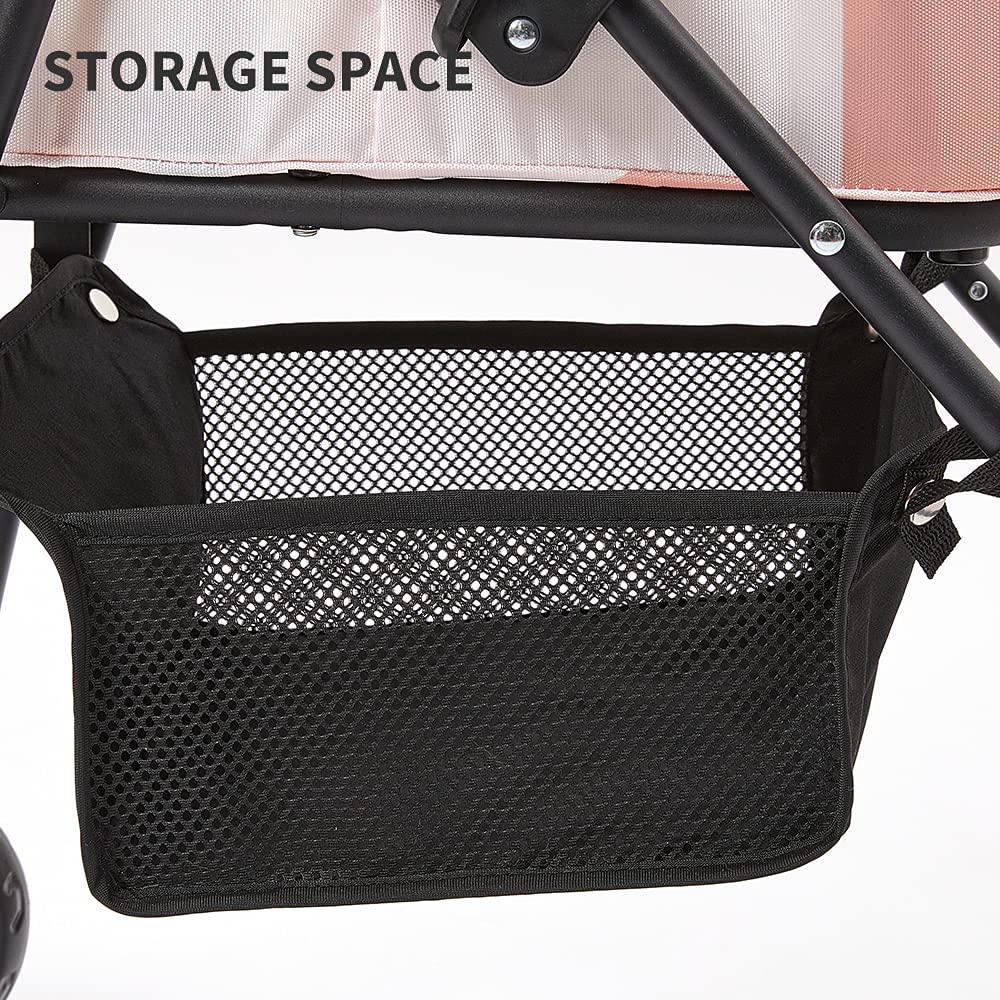 PETKIT Bon Voyage Pet Stroller for Small or Medium Cats Dogs, Dogs Cats Travel Carrier/Car Seat/Stroller with Storage Basket and Cup Holder : Pet Supplies