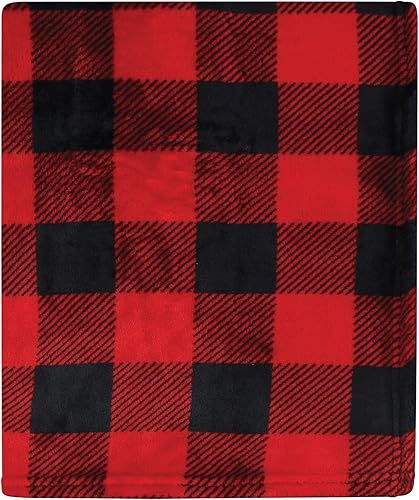 Miniatura 4 de Hudson Baby Manta unisex de felpa sedosa y forro polar coral para bebé, camión de árbol de Navidad, 30 x 36 pulgadas