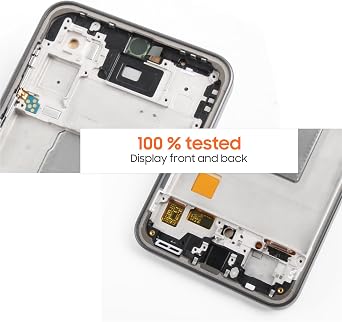 Not Original Screen for Samsung Galaxy A36 5G Screen Replacement for Samsung A36 LCD Screen SM-A366E, SM-A366B Touch Display Digitizer Assembly Repair Parts with Frame(Black No Fingerprint Function)