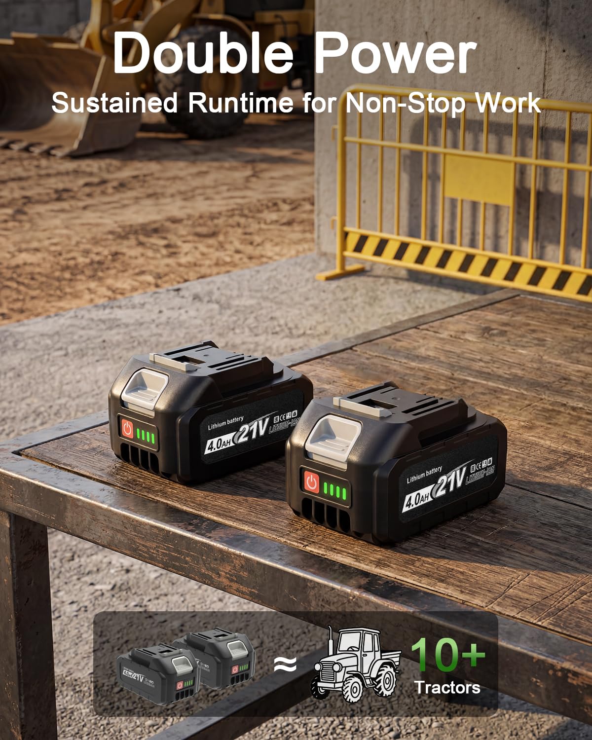 12000PSI Ingrassatore a Batteria Compatibile con Makita 18V, Pistola Grasso con 2 batterie da 4.0 Ah, Tubo da 39,4'', 3 ugelli, Motore Brushless per Camion, Fattorie