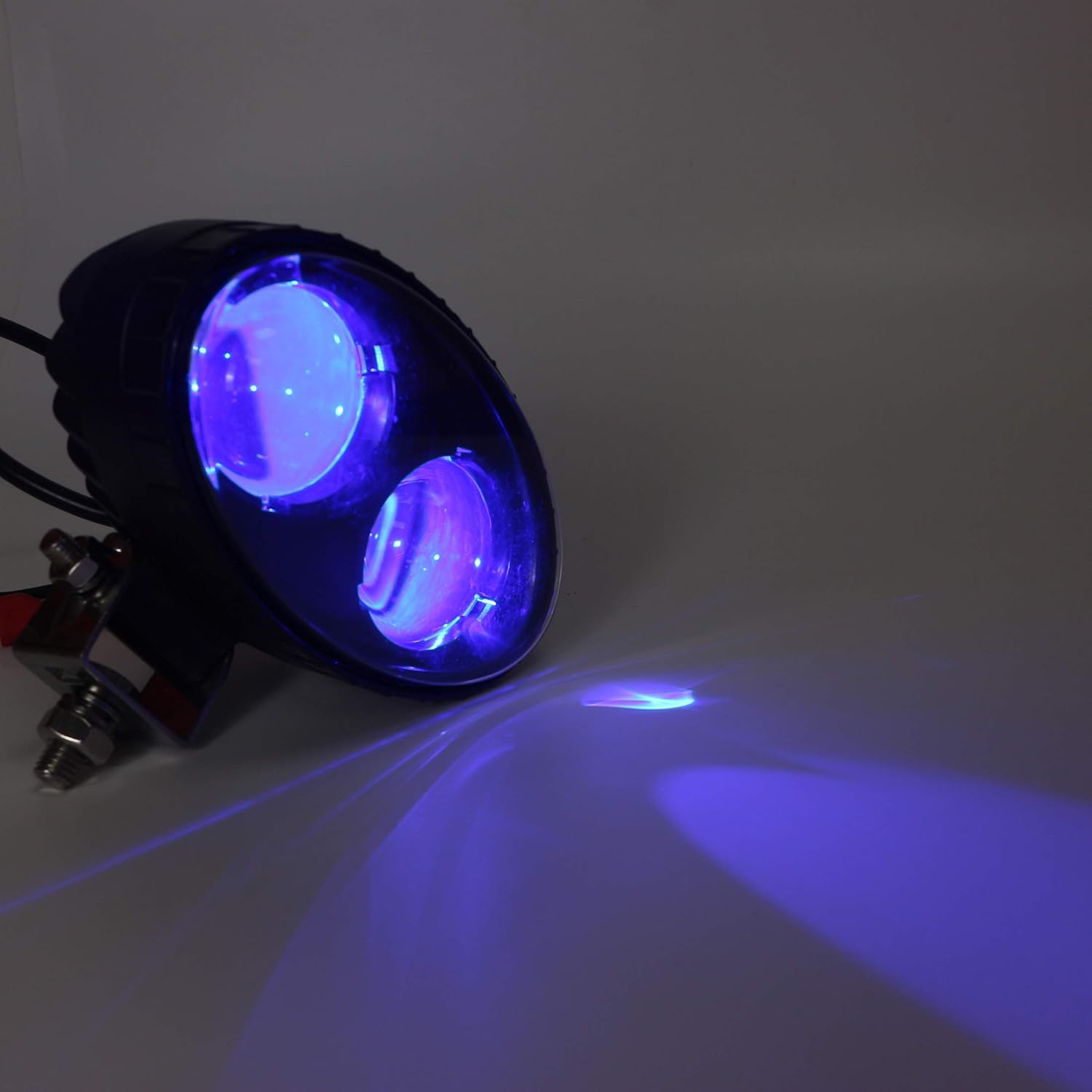 LED Forklift Safety Zone Warning Light Blue 2 Pack