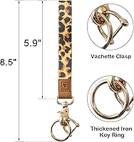 Vista 3 de Llavero de mano con correa para muñeca, pulsera con llavero de automóvil, cactus