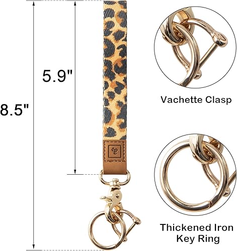 Miniatura 3 de Llavero de mano con correa para muñeca, pulsera con llavero de automóvil, cactus