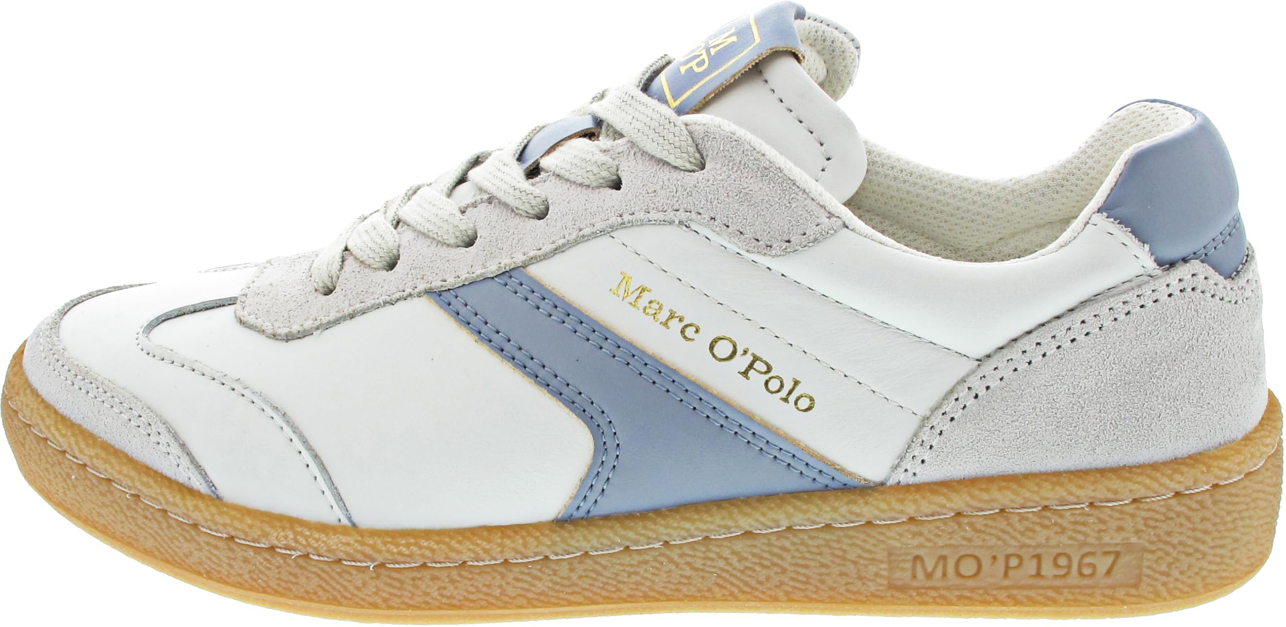 Marc OߴPolo Damen Sneaker flach mit Lederanteil Freizeit