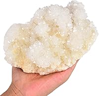 Vista 23 de JIC Gem Cúmulo de Amatista Recubierto de Titanio Large Angel Aura Geoda de Cristal Druzy Espécimen de Decoración para el Hogar 1 pieza 0.66-1.1 lb