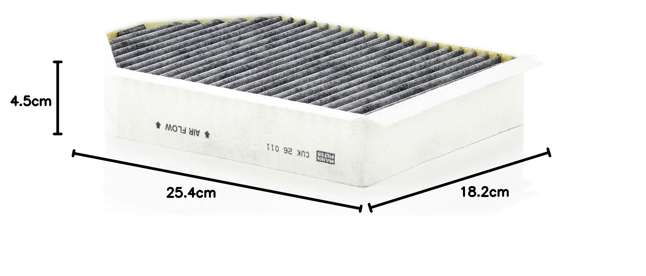 MANN-FILTER CUK 26 011 Filtr powietrza kabinowego - SAMOCHODY OSOBOWE + DOSTAWCZE