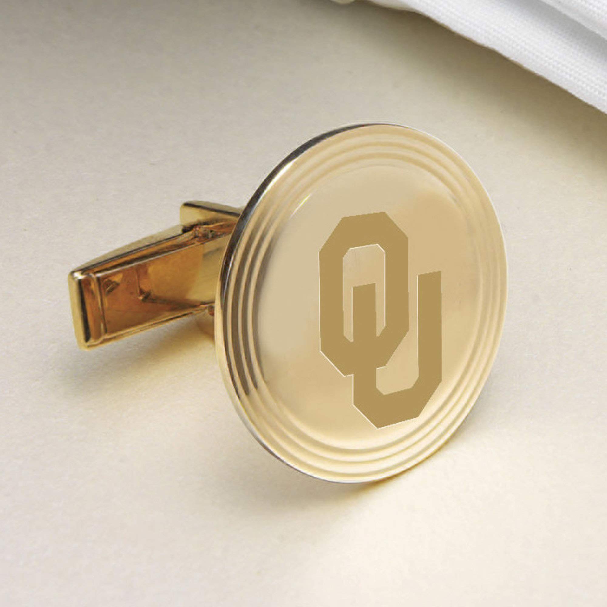 M. LA HART Oklahoma 18K Gold Cufflinks