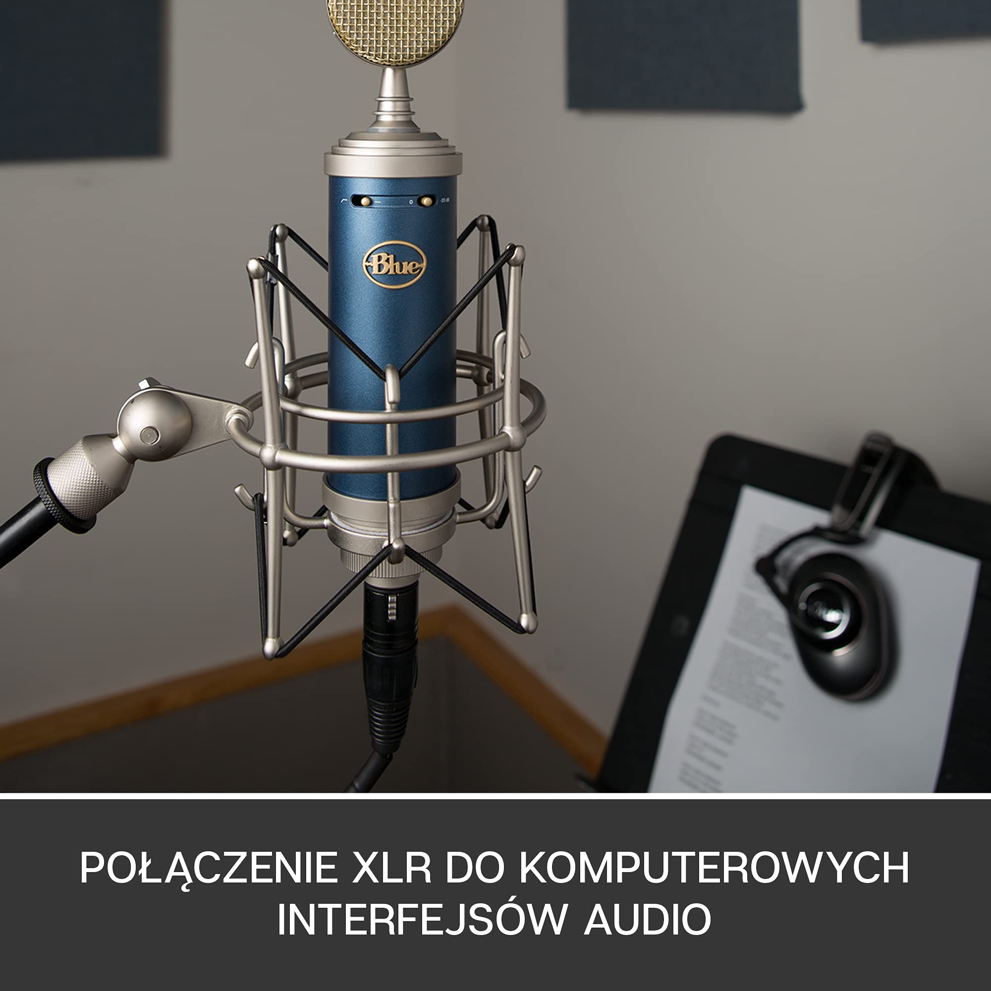 Blue Bluebird SL XLR Mikrofon Pojemnościowy Kardioidalny do Pro