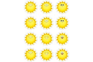 Happy Sun Cutouts