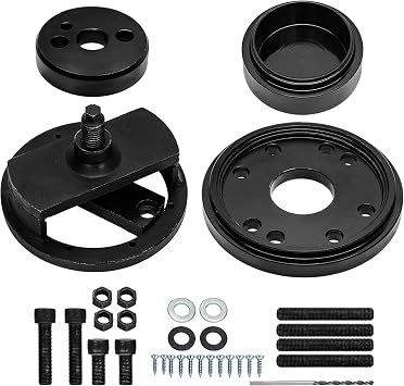 Front+Rear Crankshaft Seal Remover/Installer Kit for Cummins 3.9L 5.9L 6.7L 1989-2016, Front and Rear Crankshaft Seal Replaces 1338 3824498 5046 3824500 3164660 ST-224C 3824078 5395259 2063800090
