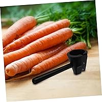 Vista 6 de Cabilock Fácil rizador de verduras, afilador multifuncional para zanahorias, pepinos y más, negro para presentación artística de alimentos