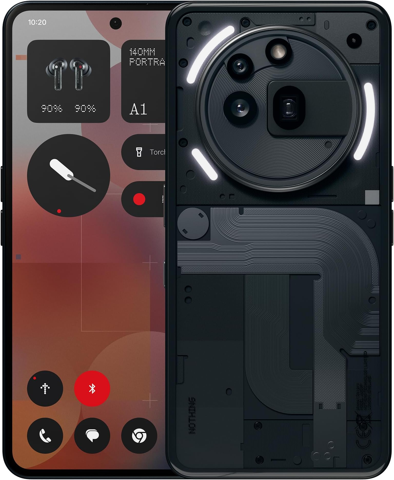 Nothing Phone (3a) Pro 256 GB - mobile phone with 50 MP periscope ...