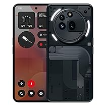 Nothing Phone (3a) Pro 256 GB – smartphone con fotocamera con periscopio da 50 MP, Ultra zoom 60x, ricarica rapida a 50W e 6.77″ Display AMOLED flessibile FHD+ – Nero