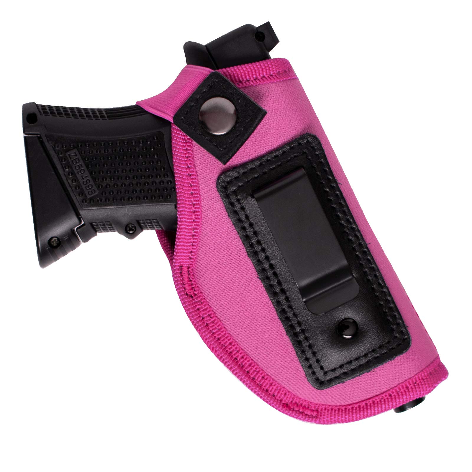 Gun Holster for Women Concealed Carry Holster for Pistols Universal IWB Holster Fits Glock 19 26 43 Springfie XD LC9 & All Similar Handguns