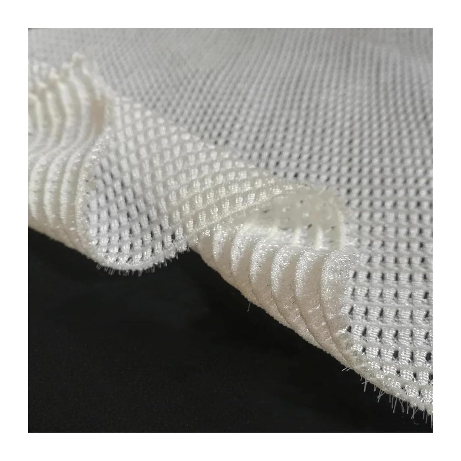 Tejido de malla para costura, Tela de malla LICRA elástica en 4 direcciones, suave, 1 yarda, 150cm, pasatiempos costura sujetador Multicolor(Cream,90cmx150cm)