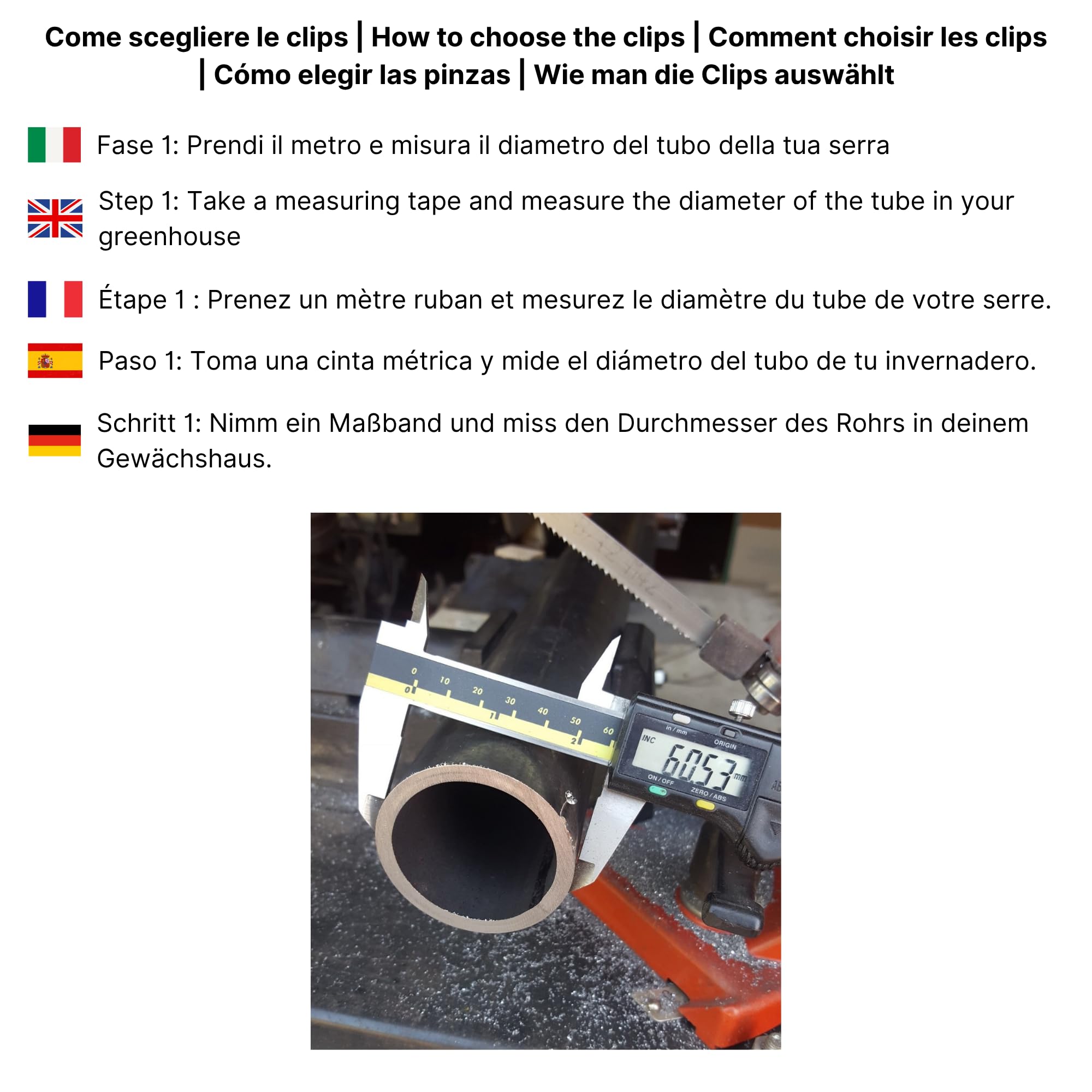 Lot de 20 clips pour serre en acier pour fixer la bâche de protection (métal, diamètre 35 mm)