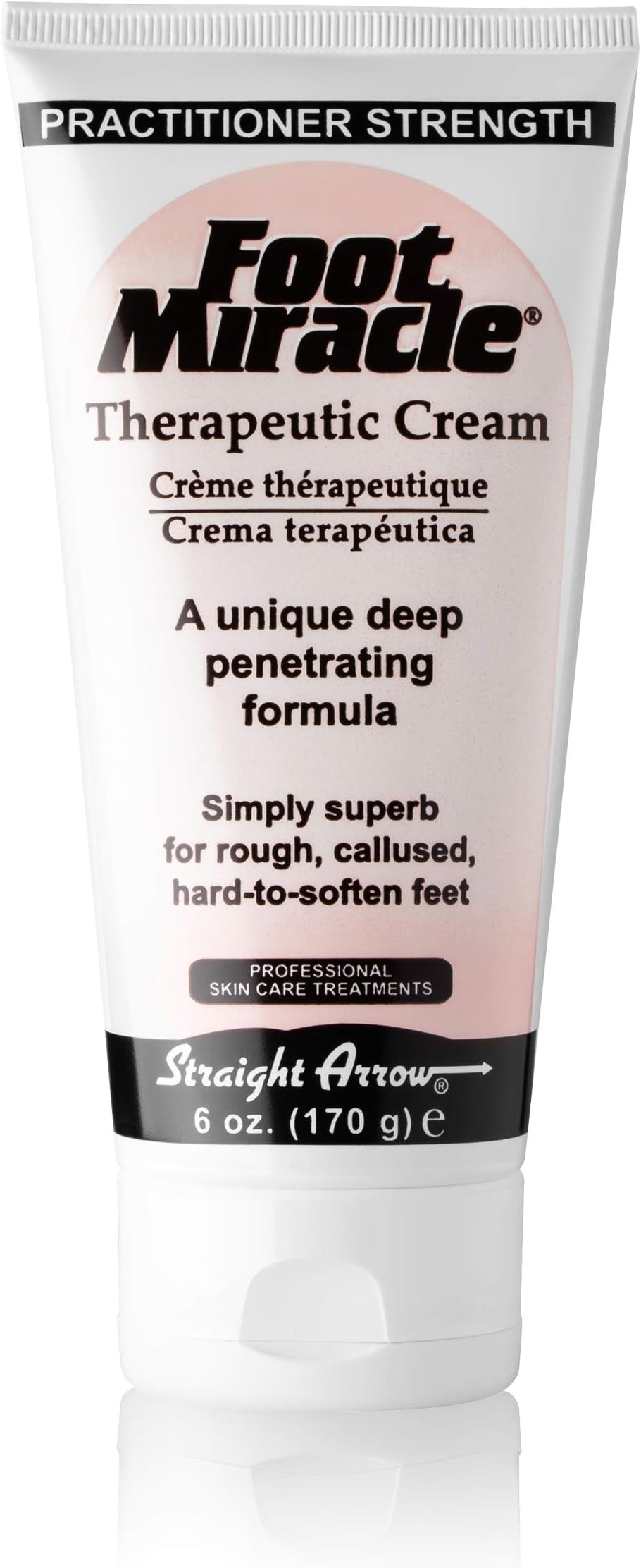 Straight Arrow Foot Miracle Therapeutic Cream PRACTITIONER STRENGTH 6 Ounce
