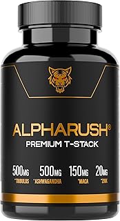 Premium T-Stack | Männer Komplex | Hochdosierter Booster mit Maca, Tribulus Terrestris, Ashwagandha | Maca Kapseln Männer | Alternative zu Tongkat Ali | 120 Men Kapseln Hochdosiert