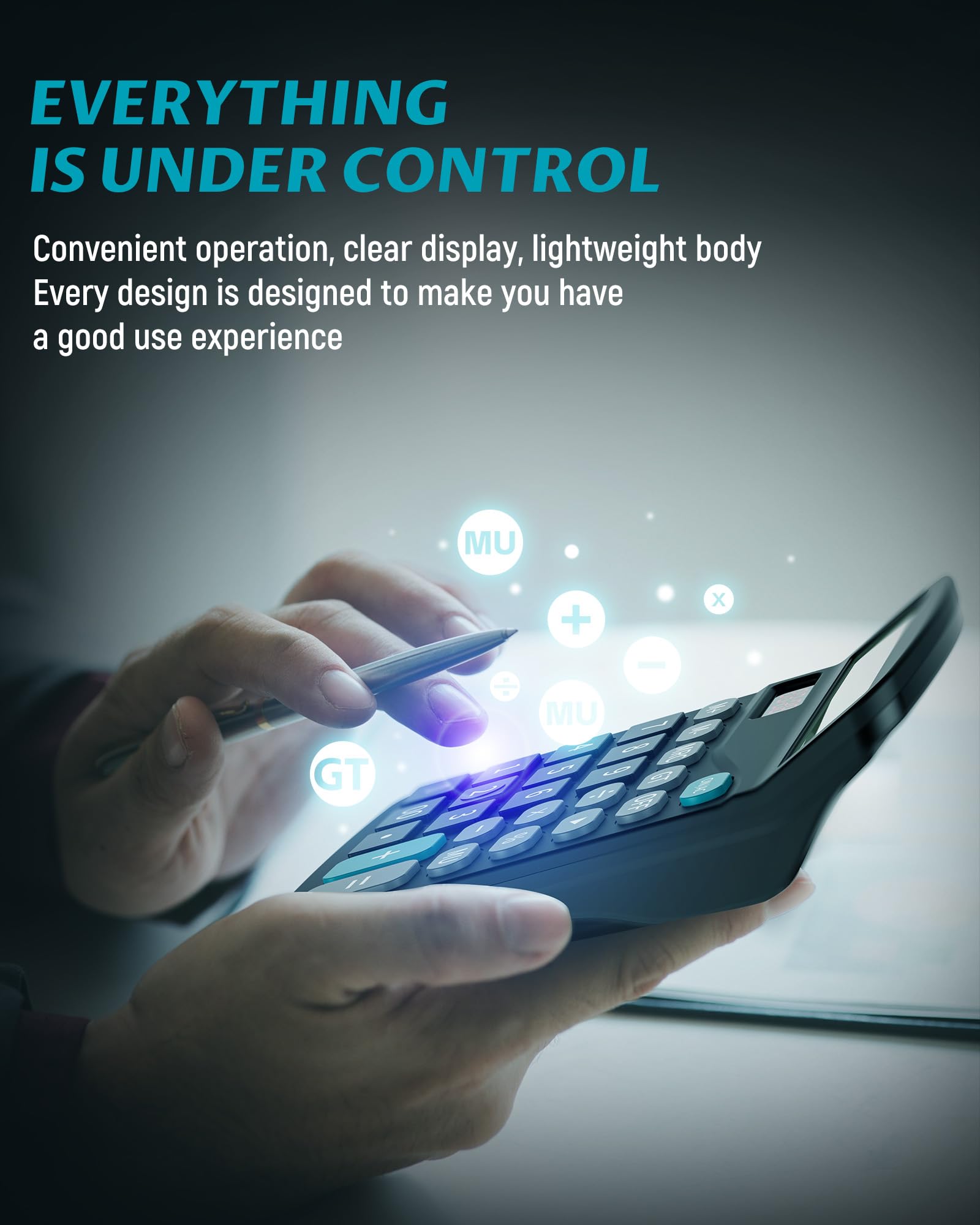 Calculators,Desktop Office 12 Digit Display Standard Function - View #2