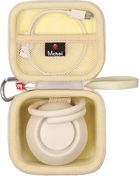 Mchoi Hard Storage case for Hatch Rest Go/jaroco Portable Sound Machine, Box Only, Putty