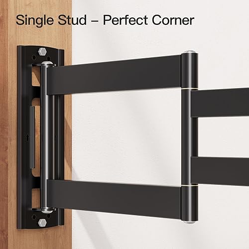 Miniatura 6 de MOUNTUP Soporte de TV para exteriores resistente a la intemperie para la mayoría de televisores de 42 a 75 pulgadas, se adapta a cenadores y patios,