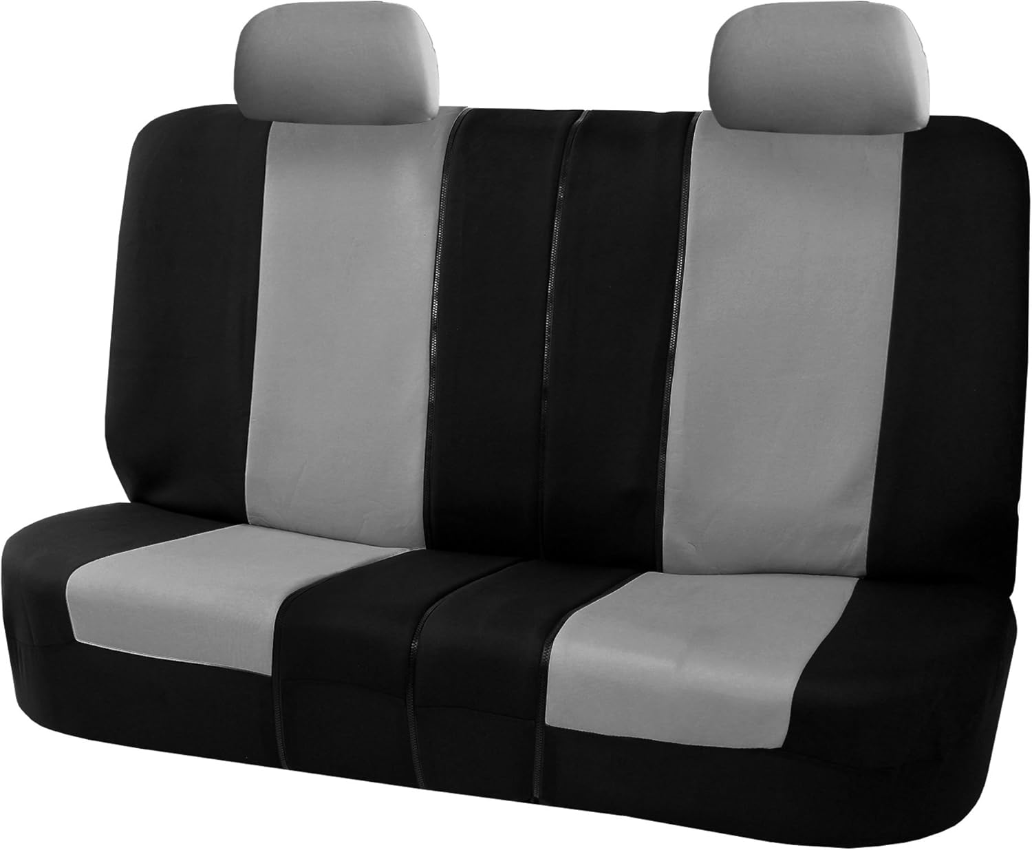 FH Group Car Seat Covers Multifunctional Flat Cloth Bench Seat Covers, Allows 40/60