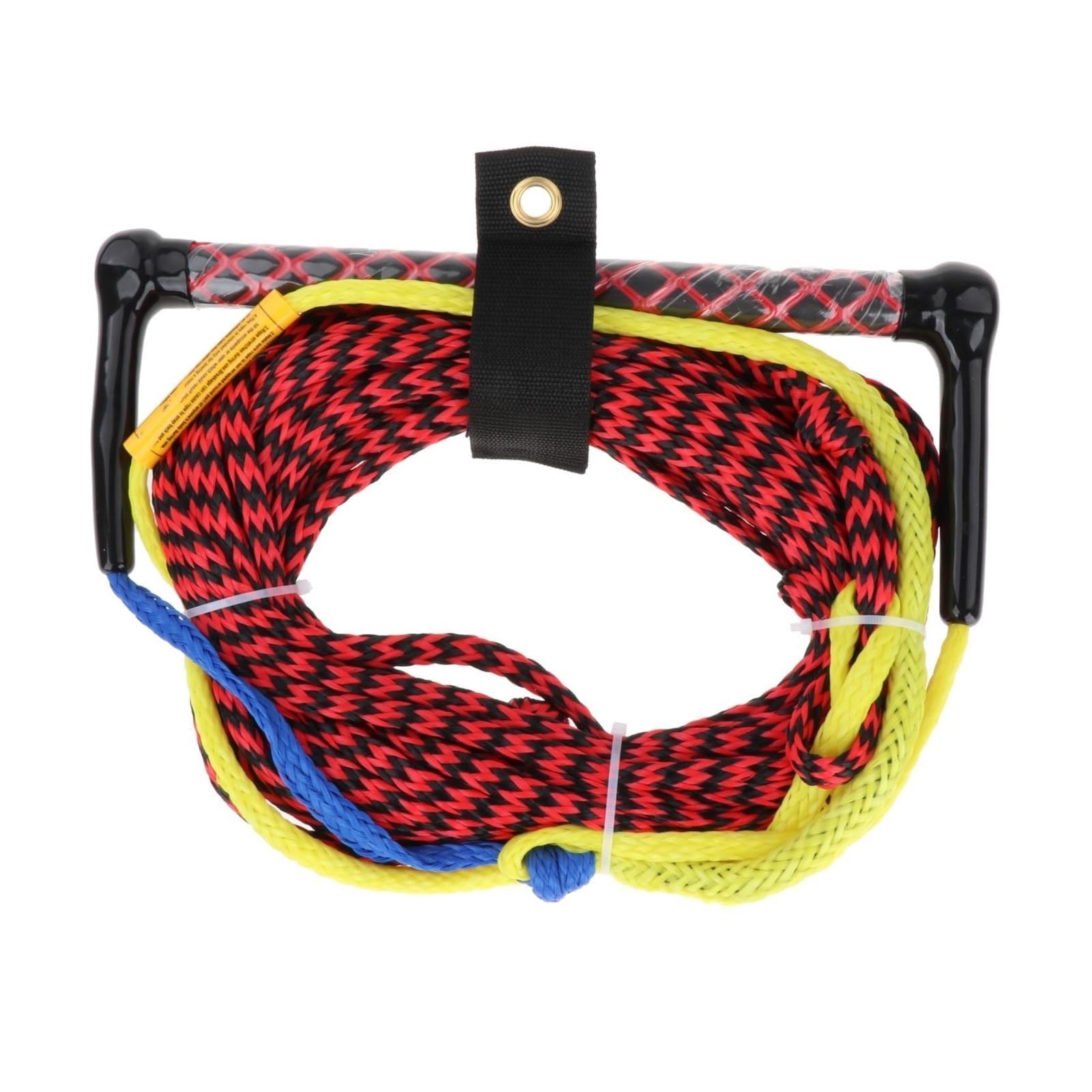 Cuerda para Esquí AcuáTico Cuerda de esquí acuático, Tabla de Rodilla, Wakeboard, Surf, Cuerdas de Remolque, arnés de Remolque, Cuerda con Mango, Barco Wakeboard para Deportes AcuáTico