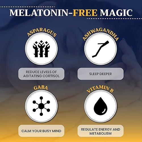 Miniatura 2 de Vitamina B y GABA Sleep Aid  30 sobres líquidos sin preparar sabor miel y limón 07 oz cada uno  Mezcla de alivio del sueño y la ansiedad del