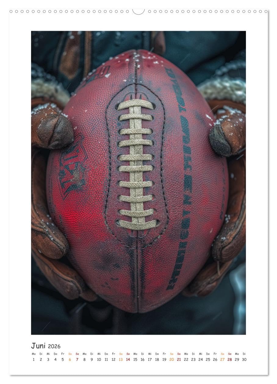 Auf dem Weg zum Ruhm (hochwertiger Premium Wandkalender 2026 DIN A2 hoch), Kunstdruck in Hochglanz: American Football ist ein intensiver und ... Staaten populär ist. (CALVENDO Sport)