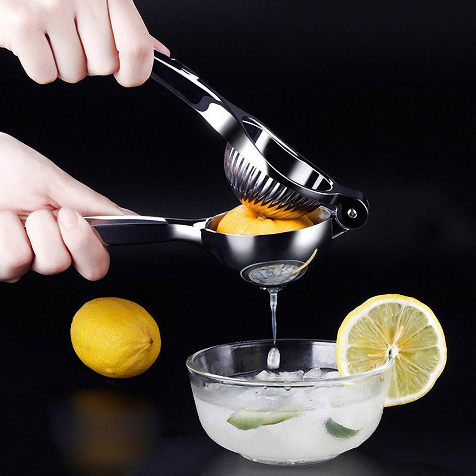 exprimidor, Exprimidor de cítricos acero inoxidable 304 con mango ergonómico(6.0cm)