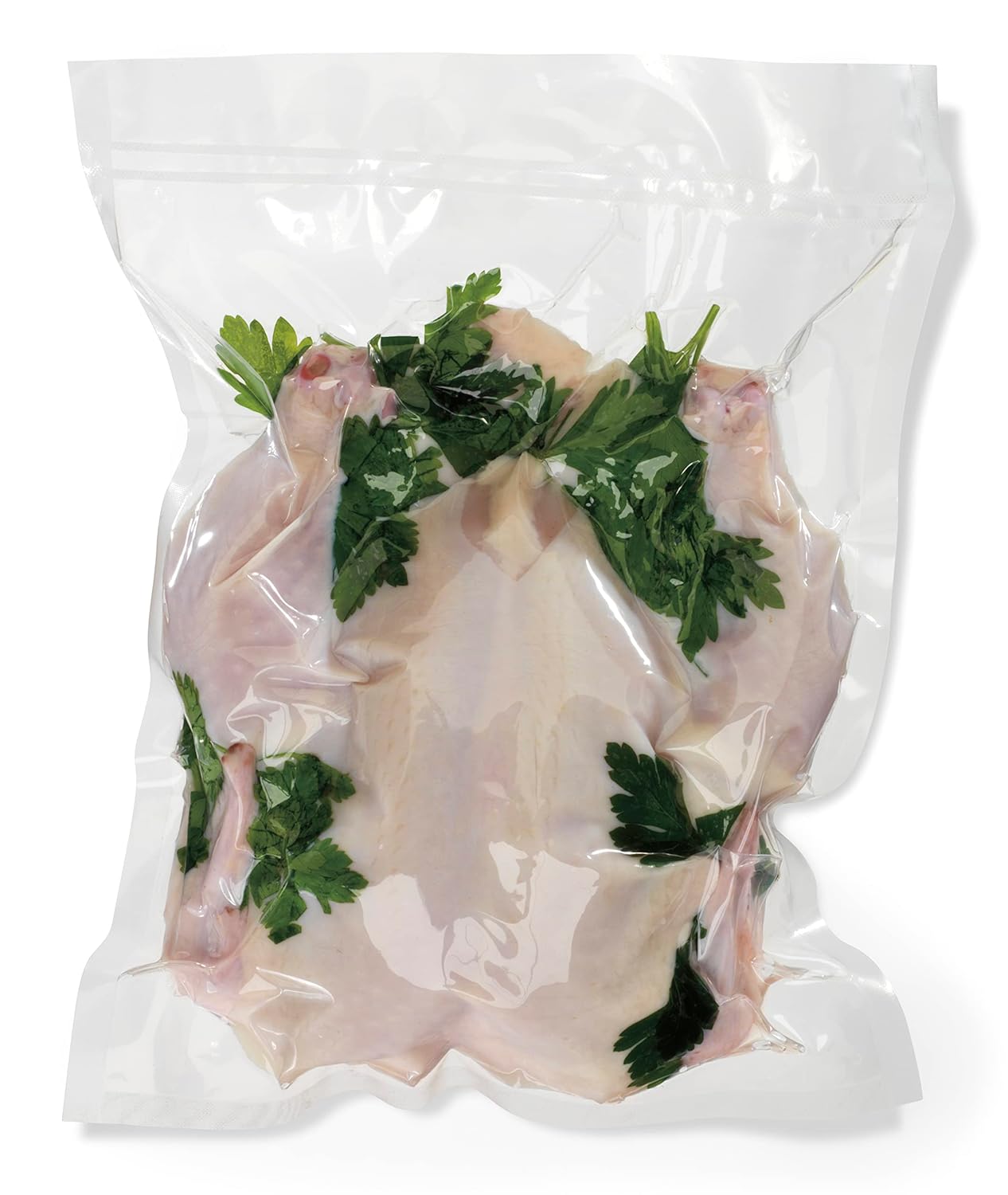 Hamilton Beach Commercial PrimaVac Chamber Vacuum Sealer Pouches, 10" x 13", 3 Mil Thickness, BPA-Free, NSF Certified, 1000 Count, HVCP31013