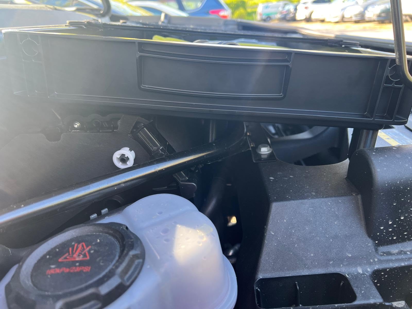 Generisch Frunk Skrzynia Dolna do Komory Silnika VW ID4 ID5 / Skoda Enyaq / Audi Q4 E-tron / Hyundai Kona / Kia e-Soul e-Niro (Przedni Bagażnik do Doposażenia VW ID5), RIV0001