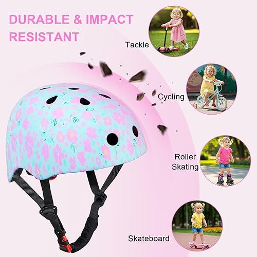 Miniatura 147 de Bienbee - Casco para niños pequeños, casco de patineta para bicicleta, equilibrio, bicicleta, scooter, para niñas y niños de 1-3-5-8-14 años