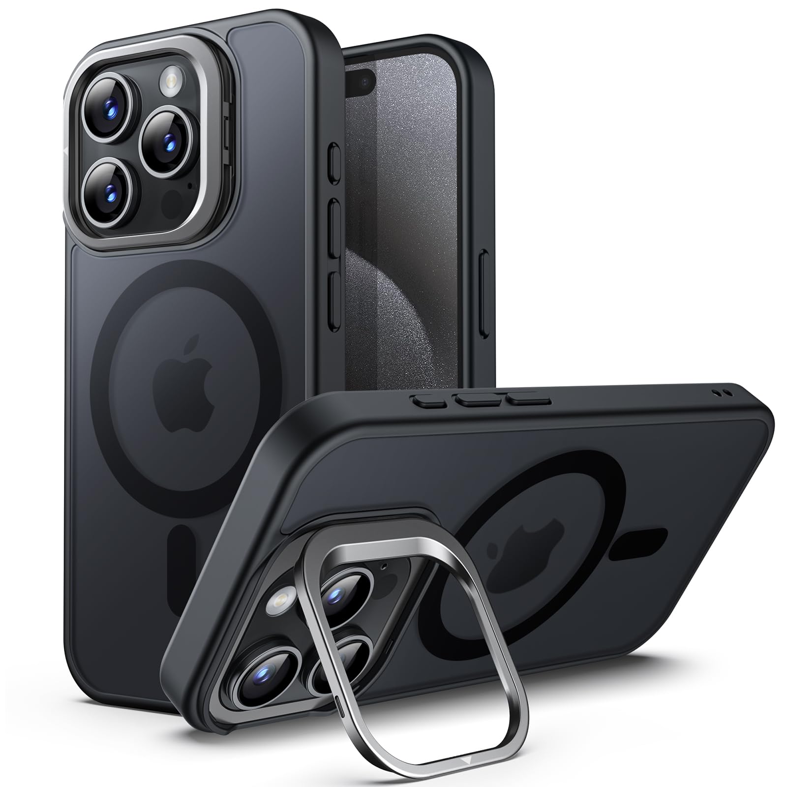 ⭐︎フレームレス iPhone15Pro用ケース Magsafeキックスタンド付 Amazon.co.jp: OGRANEE 天然チタンフレームレス iPhone 15 Pro用