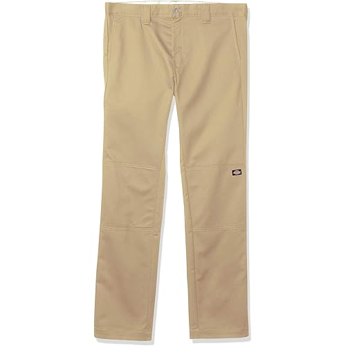 Dickies Boys' Skinny Straight Double Knee Pant