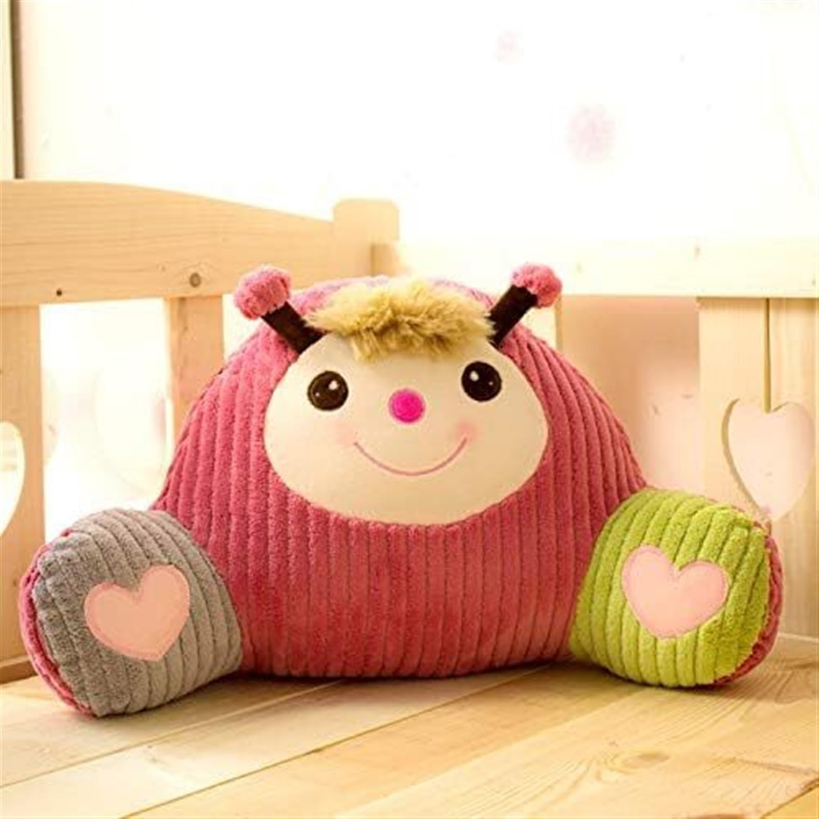 Coussin de soutien lombaire Ladybug 58 cm pour corriger la posture assise au salon