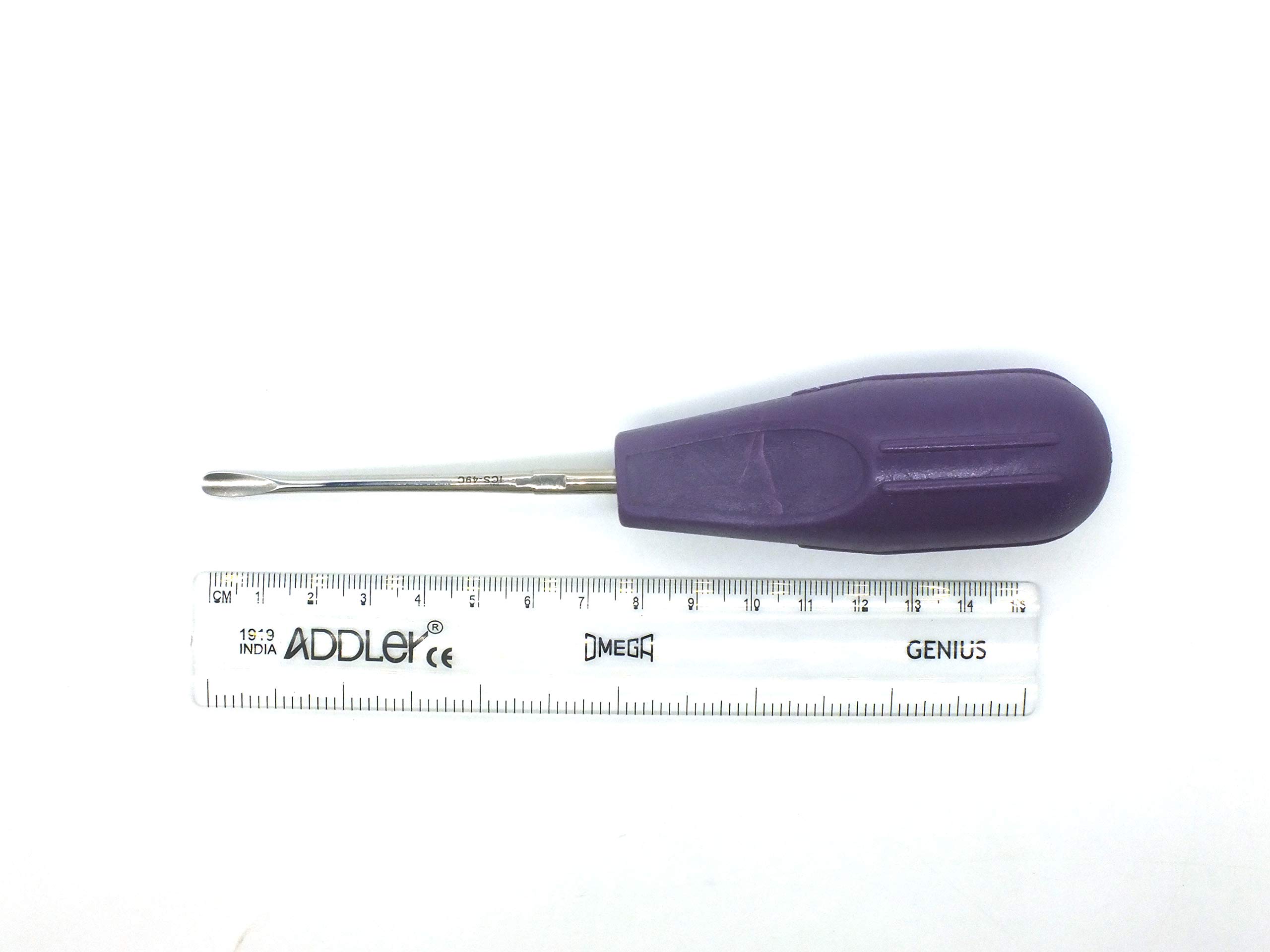 ADDLER DENTAL PERIOTOME ELEVATOR 5.2 MM ROUND HEAD SOFT BLADE HEAD (-10 DEGREE) CURVED DOWN FOR EASE OF GUM/TEETH JOINT ENTRY AUTOCLAVABLE HANDLE (B08J7WCJBW) Amazon Price History, Amazon Price Tracker