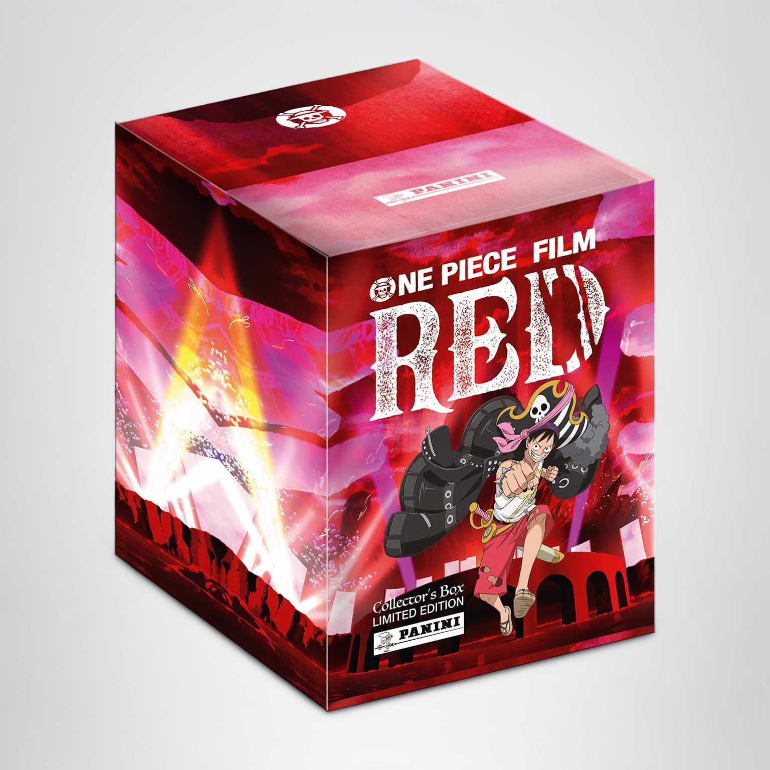 Amazon.com: Panini One Piece Red Trading Cards Box of 20 Cards +