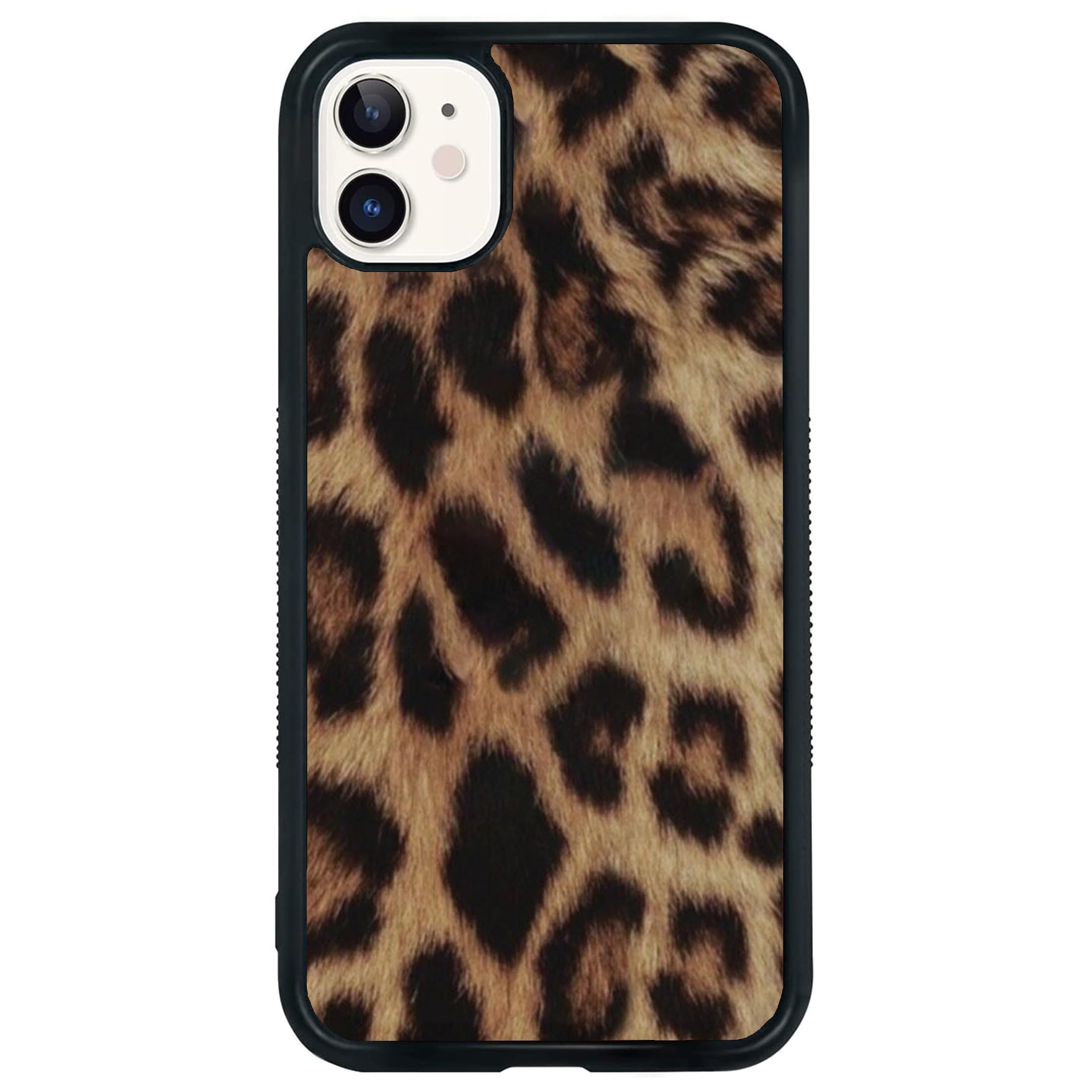 Yicejuan Leopard Girl Lightweight Shockproof Phone Case for iPhone 12,Leopard Cheetah Print Print TPU Silicone Protective Case Women Girls (for iPhone
