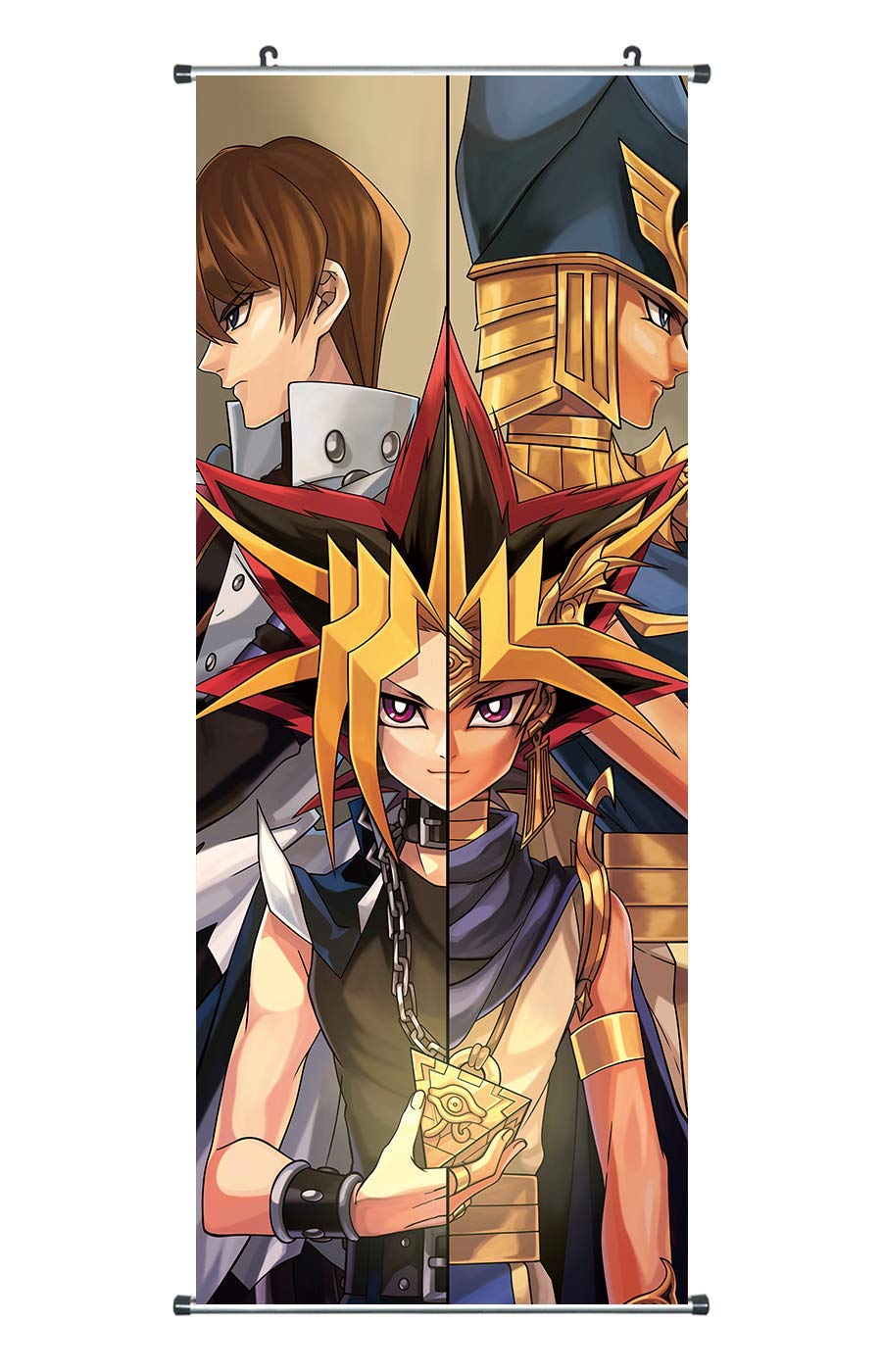 CosInStyle Anime Scroll Poster - Fabric Prints 100 cm x 40 cm | Premium and Artistic Anime Theme Gift | Japanese Game Hanging Wall Art Room Decor