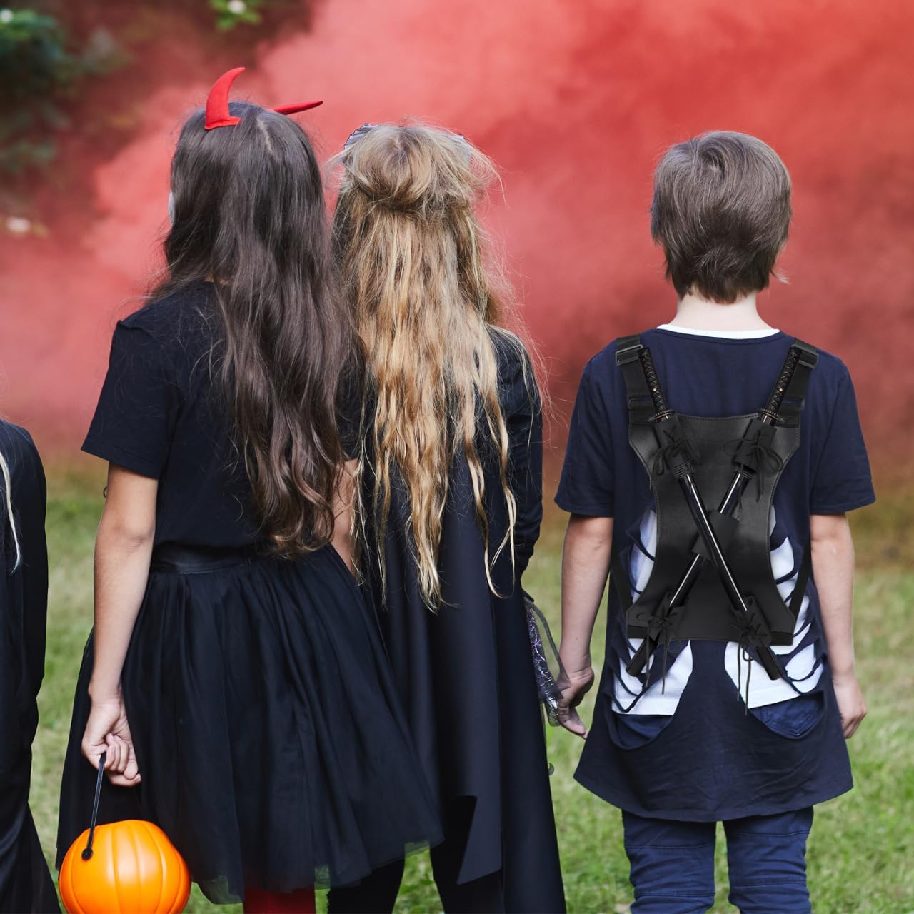 DOITOOL Sword Bag, Adjustable Leather Holder Back, Vintage Frog Sword, Durable Strap Sword Carrying Bag Case for Cosplay Anime Costume - Image 6