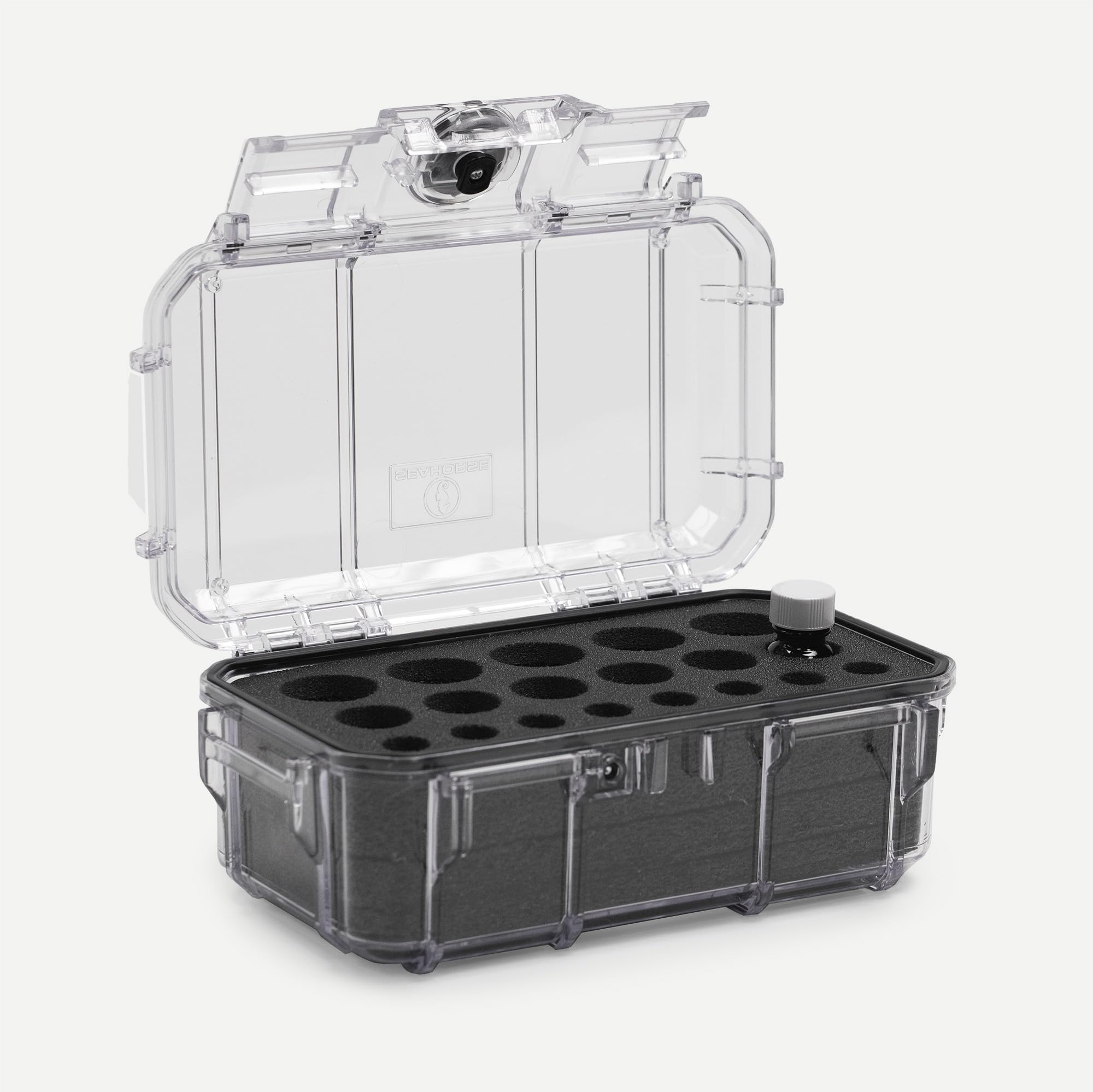 emt tackle box Evergreen EMS Lockable Narcotics and Medication Storage Boxes / IP67 Waterproof/Airtight Dustproof for Ambulance, Emergency Services, Home Storage, Refrigerator Safe (Narcotics Foam + Clear) : Health & Household including an oxygen cylinder IFB-30 - Ice Fishing everyday-backpacks Pound test:125 lb.
