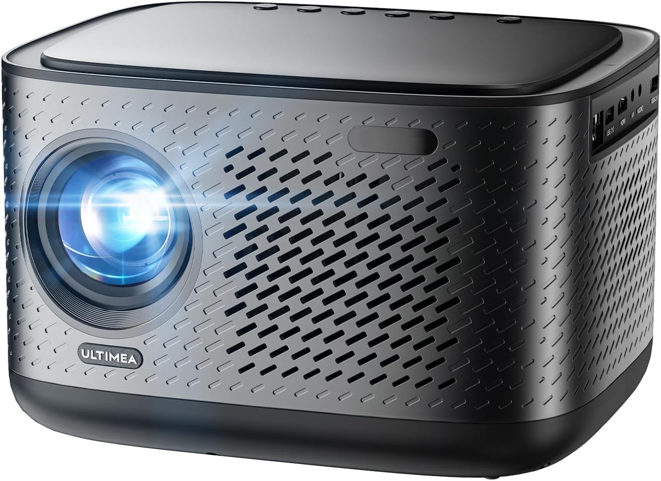 ULTIMEA Projector with WiFi 6 and Bluetooth 5.3, Projector 4K Decoding with Dolby Audio, 700 ANSI Netflix-Certified Smart Projector, Native 1080P, Auto Screen Adaptation & Object Avoidance, Apollo P50