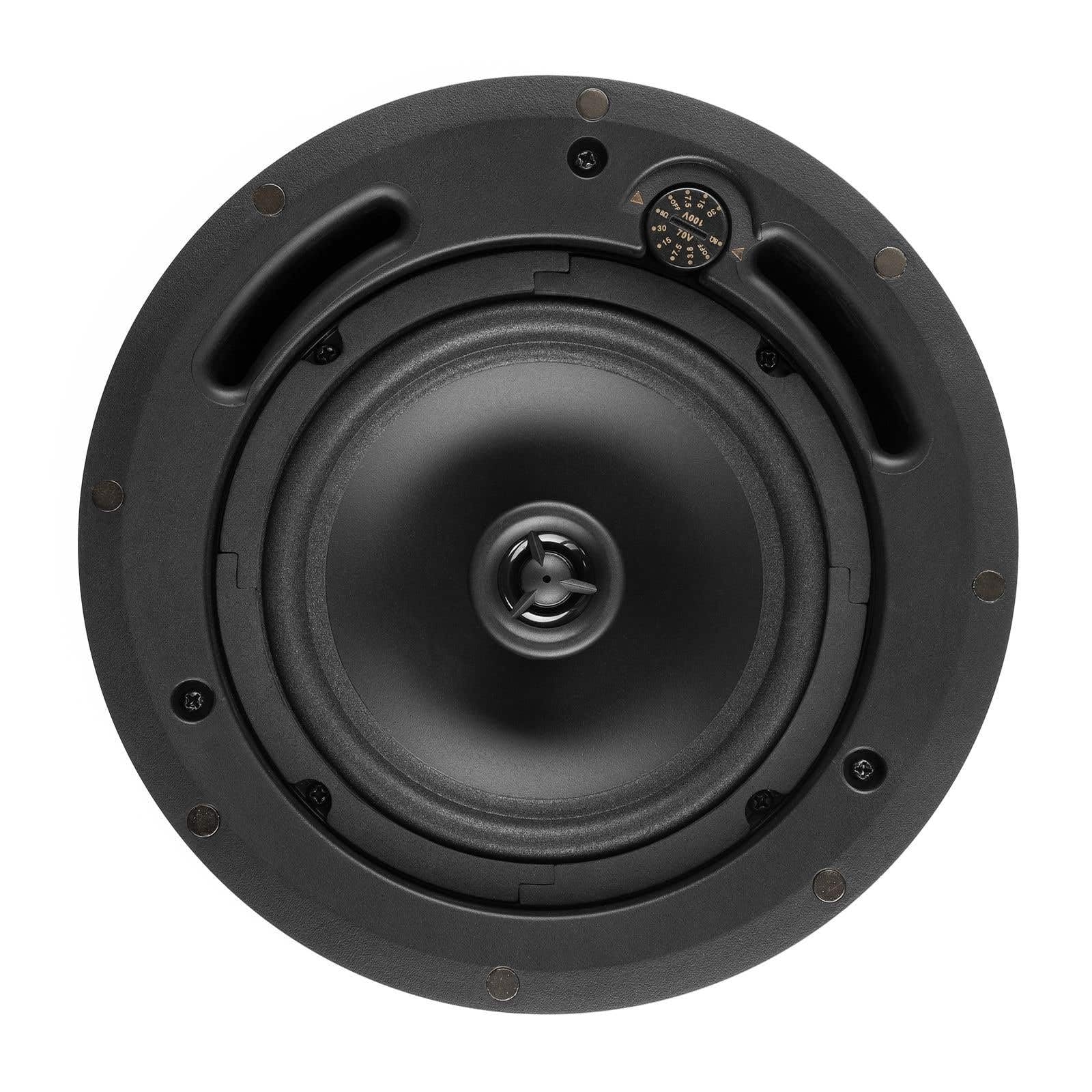 Power Dynamics PS65 Enceinte Encastrable de Plafond 70V 100V 16Ω 30 Watts RMS 6,5 Pouces Public Address