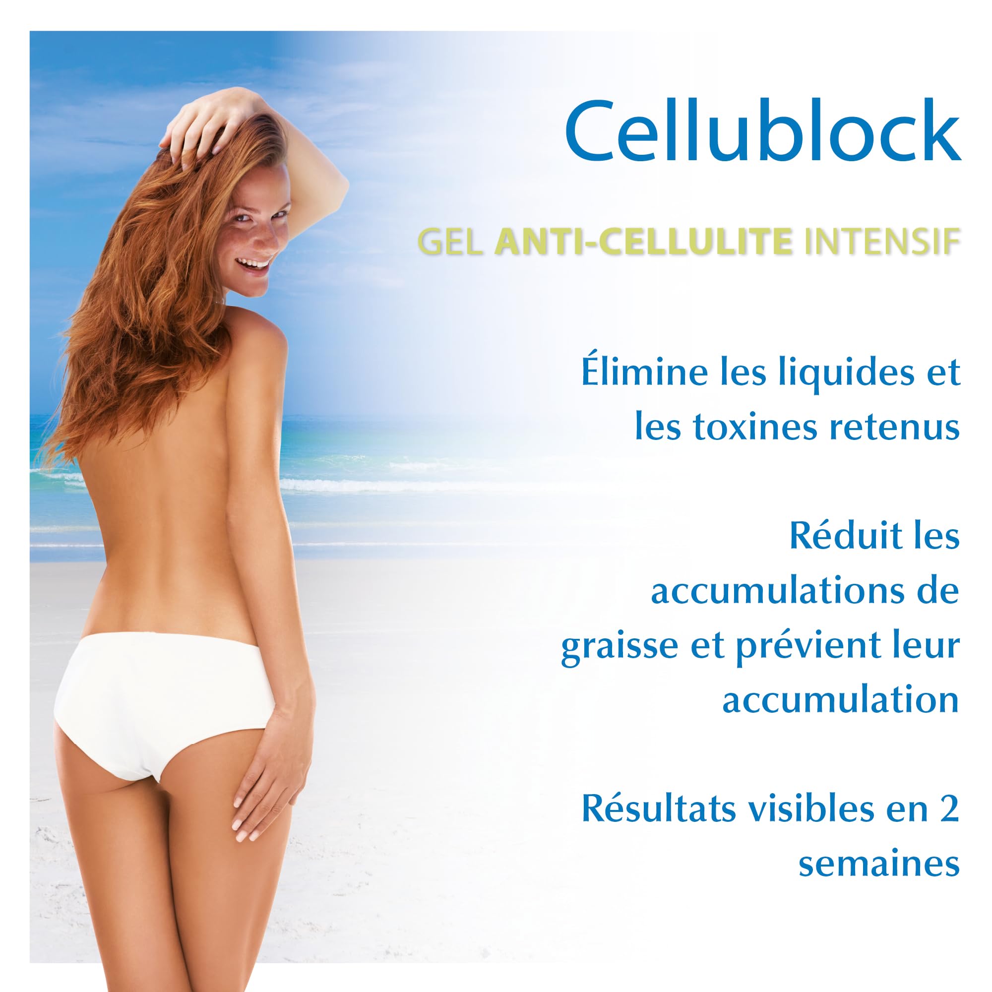 Image secondaire de Yacel Cellublock Crème Anti-cellulite, 200 ml