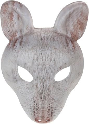 1Pcs Party Mouse Mask Animal Mouse Mask Mouse Halloween Mask for Easter Halloween Christmas Cosplay Party Props