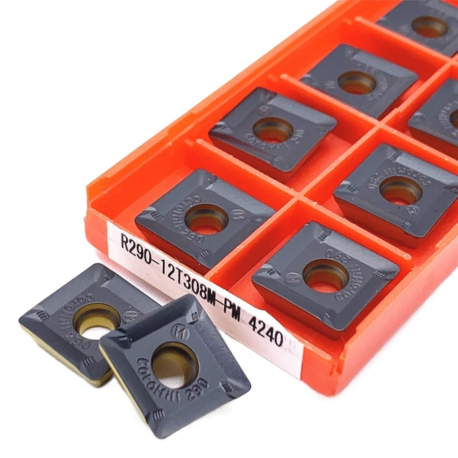 Outil de tour en carbure R290-12T308M-PM pour éliminer l'usure prématurée sur métaux